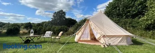 Bell Tent 4m and 7m Fossewold Cotswold Camping - Image 1