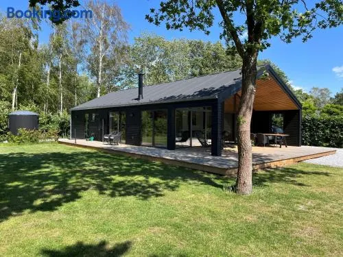 Stylish And Modern Holiday Home With Large Terraces And Private Bathing Jetty Just A Few Minutes Walk From The Child-Friendly Handrup Beach And - Image 1