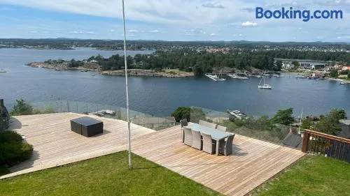 Moderne nydelig villa med Panorama Utsikt sjekk inn 24h - Image 1