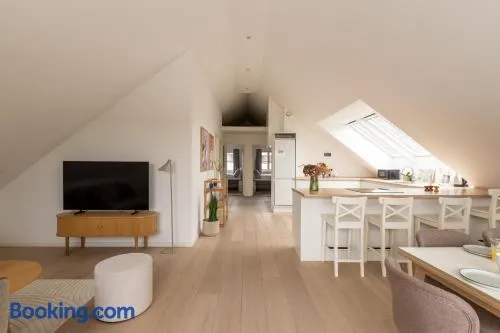 Sunlit Loft Apartment in Valby with Parking for 8 - Image 1