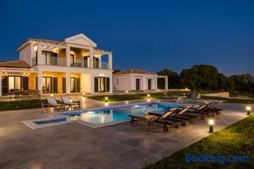 The Ionian Sea & Sunset View Villa - Image 1