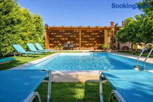 Sklavaki Traditional Villa - Private Pool & Views - Image 1