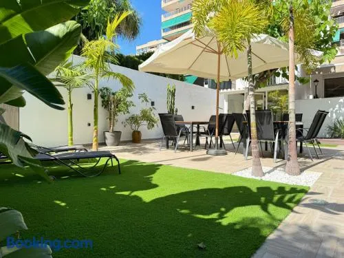 La Casita Beach Garden By Sunset - Image 1