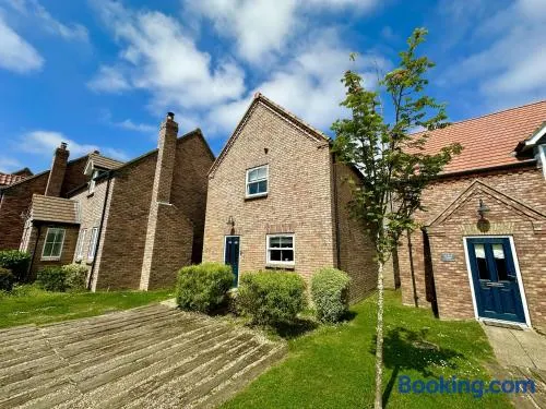 Baybreak - Part of the The Bay Filey Holiday Village with pool, gym and direct beach access, pub, restaurant, tennis and meadows walks - Image 1