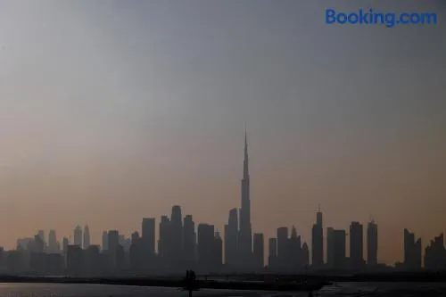 Burj Khalifa View & Creek lagoon - Image 1