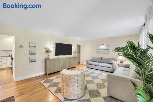 1 Story Family Home Half Mile to Beach with Patio , Grill, Office with Twin Beds, Peaceful Wooded Setting, Spacious Driveway, Garden Views, Walk to Shore, Perfect Cape Cod Getaway for Families - Image 1