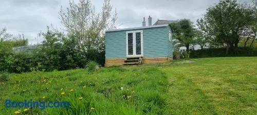 Delightful Shepherd's Hut set in peaceful meadow - Image 1