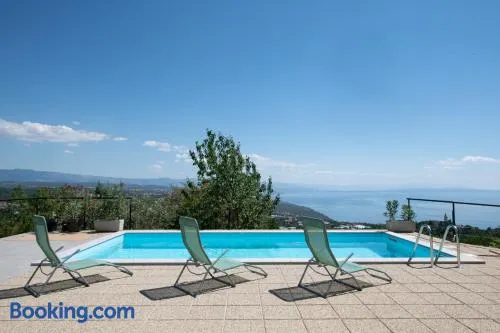 Villa Kruno, with the pool and spectacular sea view - Image 1
