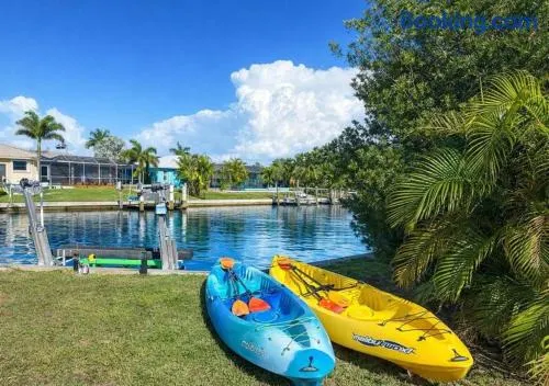 Waterfront Home with Kayaks Private Dock and Gulf Access Punta Gorda Isles - Image 1