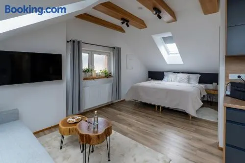 Apartmán nad Bednářstvím s dřevěnou vířivou vanou - Image 1