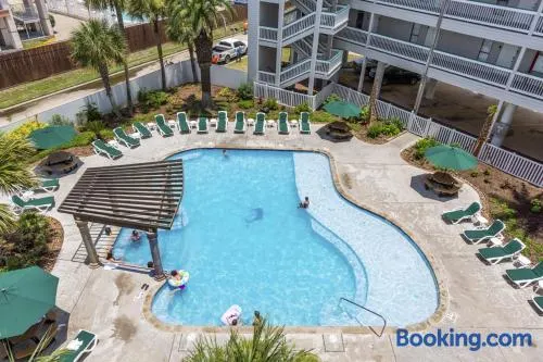 Oceanfront Condo Heated Pool Walk to Beach Views - Image 1