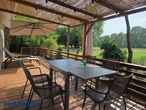 Nouveau - Chalet - grande Terrasse avec vue sur golf - Image 1