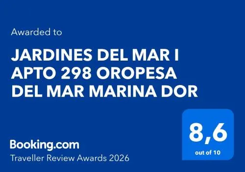 JARDINES DEL MAR I APTO 298 OROPESA DEL MAR MARINA DOR - Image 1