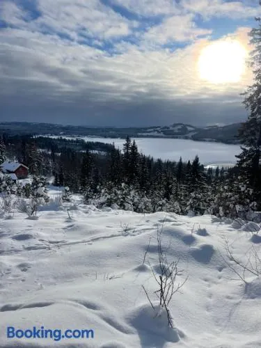 Tiny house on wheels with great views Sjusjøen Minihus med utsikt Sjusjøen - Image 1