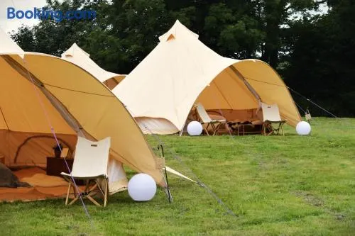 "Badger" Tylda Tents at Heydaze Campsite - 5m Luxury Bell Tent - Image 1