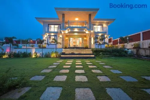 SaffronStays Zeel by the Lake - 4BR lakefront pool villa with gazebo, games room & stunning Bhavali Dam views - Image 1