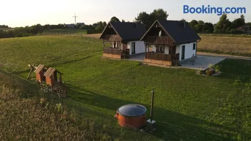 Agroturystyka '' U Adasia i Marysi '' - Domek nad jeziorem - Image 1