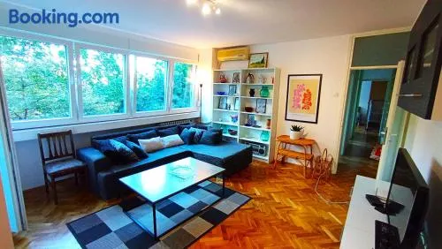 ParkWest Luxury 3BR Apartment near Belgrade Arena New Belgrade Terrace 8 Guests - Image 1