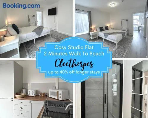 Large Studio Flat Near Beach Cleethorpes - Image 1