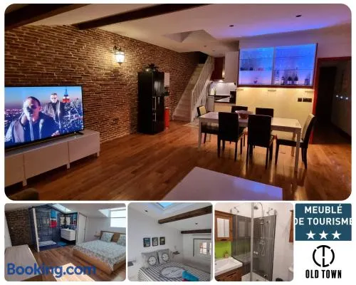 Loft climatisé 80m2 - Vieille Ville - 2 chambres 2 salles d'eau - Port 3 min a pied - Image 1