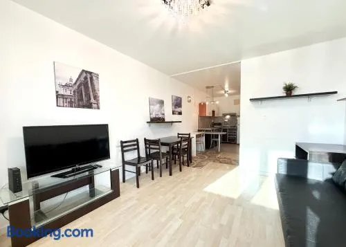 Central Warsaw Apartment with Pool & Sauna - Image 1