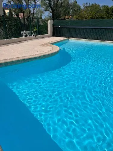 Antibes with pool, terrace & private garden, 250 mt from sandy Plage de la Salis - Image 1