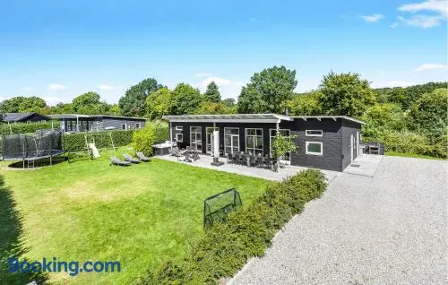 Four-Bedroom Holiday Home Haderslev With A Room Hot Tub 01 - Image 1