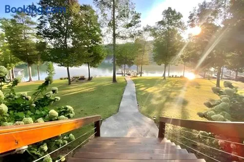 Paradise Point - 4BR Lakefront Haven Dock, Kayaks, & Cozy Firepit - Image 1