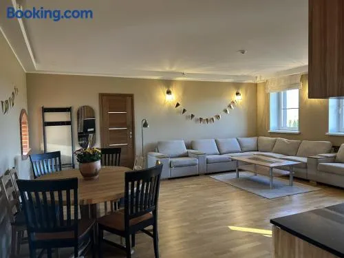 A cozy and spacious three-bedroom semi-detached house awaits guests - Image 1