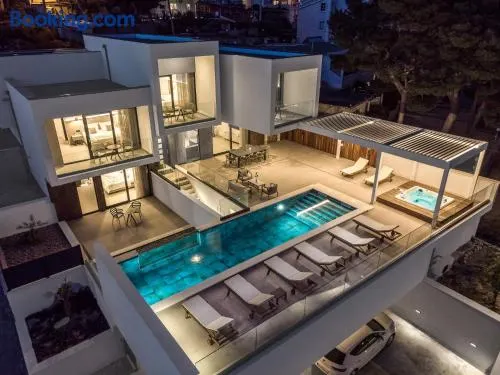 Villa Bava with 4 En-suite Bedrooms, Heated 33 sqm Pool - Image 1