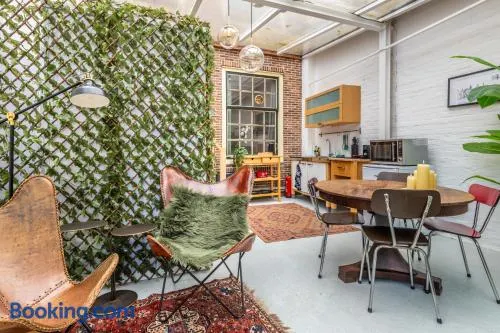 Cozy two-room city center apartment with garden - Image 1