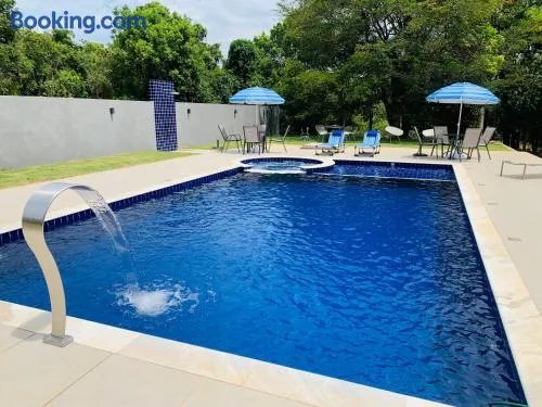 Recanto Whitta NV2 com piscina top e área gourmet - Image 1