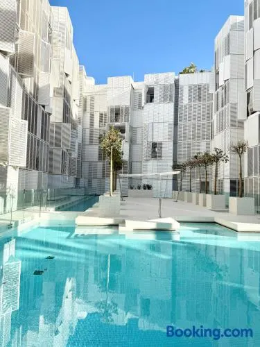 Luxury white apartment Botafoch - Image 1