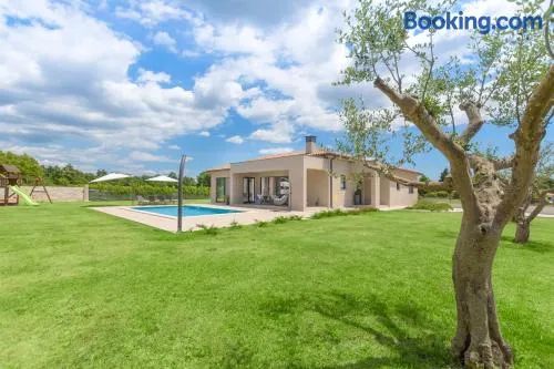 Spacious New design Villa Vitis Vitae, private pool ,1400m2 garden , Central Istria - Image 1