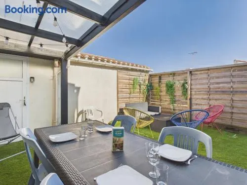 Plage à 500 m, maison pour 4 avec jardin - Image 1