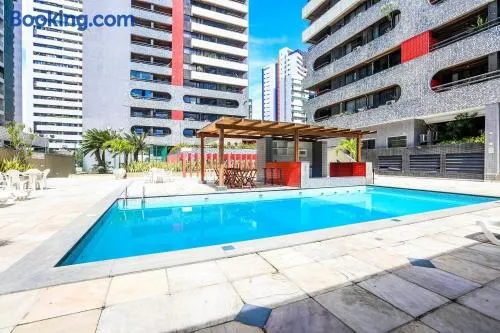 Apartamento tipo Flat em Boa viagem com serviços inclusos - Image 1