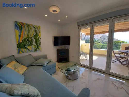 NIDO DEL AMOR deluxe 1a linéa Terraza Indoorpool Wifi Aire Netflix 10 metros a Cala del Pino - Image 1