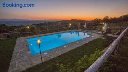 Tenuta Angelici Winery Agriturismo Henni with pool sauna and jacuzzi Cortona - Image 1