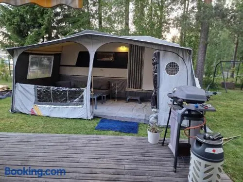 Cozy private caravan on our lawn - Image 1