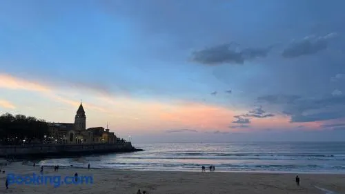 Apartamento Playa de Gijon - Image 1