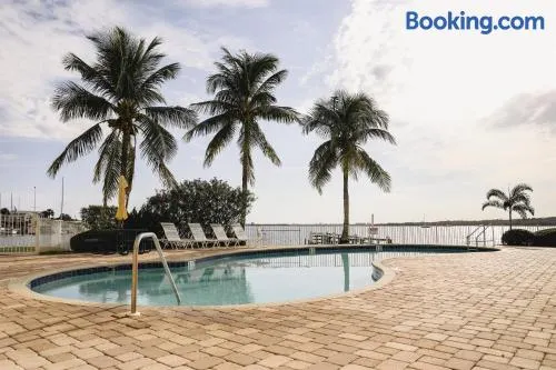Dolphin Bay in Boca Ciega Resort - 2BR, Pool, Bay View - Image 1