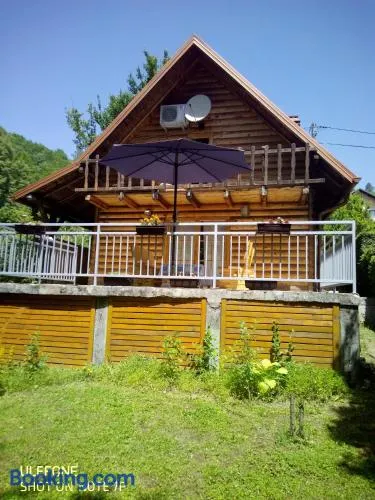 Brvnara Pliva 20m jezero rostilj Relax in Nature - Image 1