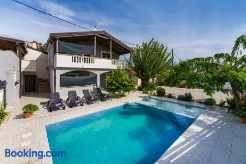 Apartment with Pool & Terrace - Walk to Beach - Free Parking A2 - Image 1