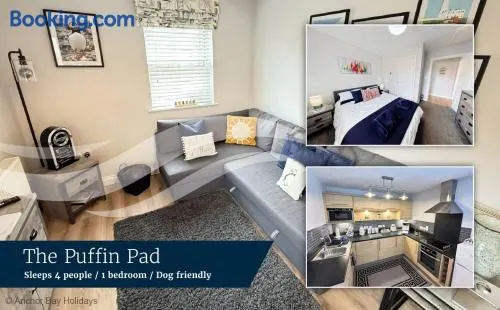 The Puffin Pad - Part of the The Bay Filey Holiday Village with pool, gym and direct beach access, pub, restaurant, tennis and meadows walks - Image 1