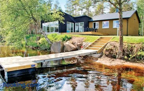 Lovely Home In Vaggeryd With Wifi - Image 1