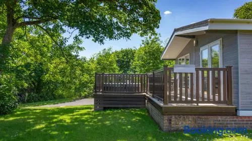 Oakdene 4 Bedroom Superior Lodge with Hot Tub - Image 1