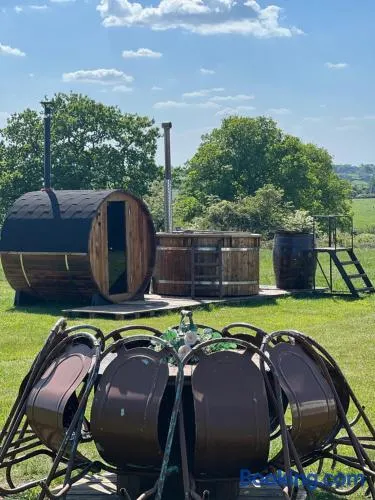 GreenFeilds Glamping Stargazing Yurts and Outdoor Spa - Image 1