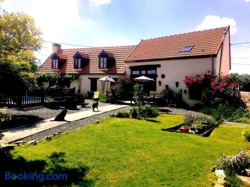 Saint-Saturnin 4 Bed Home Sleeps 10 Pool Garden - Image 1
