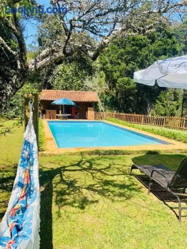 Oásis Serrano com piscina e lareira - Image 1