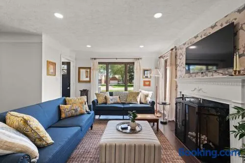 Luxury Cleveland Home with Fitness Equipment and Yard - Image 1